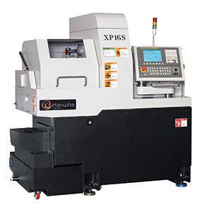 torno cnc hanwha xp16s|HANWHA XP16 Swiss Type Automatic Screw Machines.